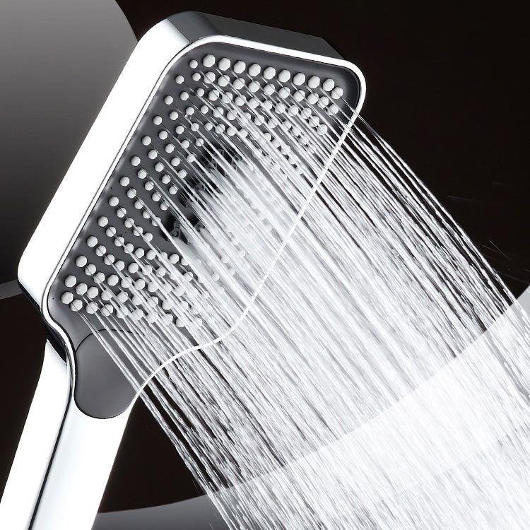Modern Handheld Shower Head Square Three-speed Fall Resistance Spray Head Clearhalo 'Bathroom Remodel & Bathroom Fixtures' 'Home Improvement' 'home_improvement' 'home_improvement_shower_heads' 'Shower Heads' 'shower_heads' 'Showers & Bathtubs Plumbing' 'Showers & Bathtubs' 7033041