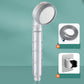 Modern 3 Sprays Shower Head Combo Contemporary Handheld Shower Head Silver Shower Heads & Hose & Wall pedestal Clearhalo 'Bathroom Remodel & Bathroom Fixtures' 'Home Improvement' 'home_improvement' 'home_improvement_shower_heads' 'Shower Heads' 'shower_heads' 'Showers & Bathtubs Plumbing' 'Showers & Bathtubs' 7033119