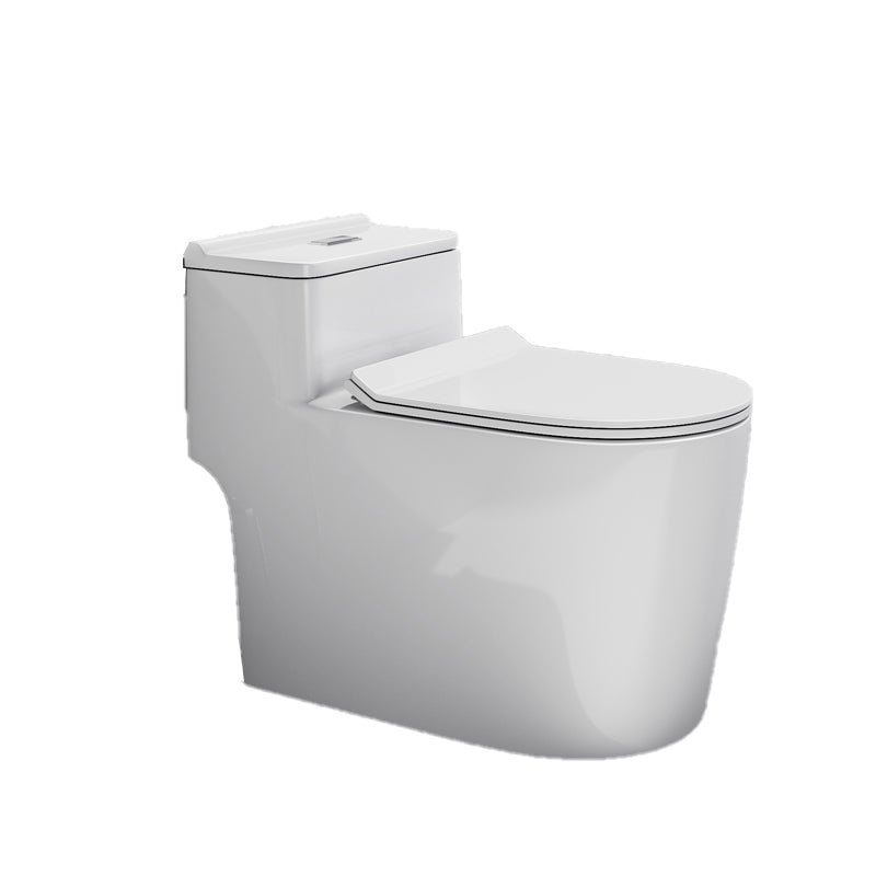 Traditional Ceramic Flush Toilet Slow Close Seat Included Urine Toilet for Bathroom Clearhalo 'Bathroom Remodel & Bathroom Fixtures' 'Home Improvement' 'home_improvement' 'home_improvement_toilets' 'Toilets & Bidets' 'Toilets' 7033731