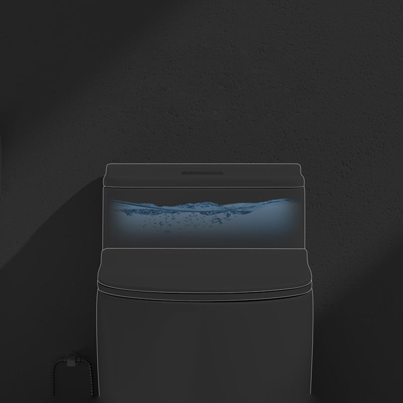 Traditional Ceramic Flush Toilet Slow Close Seat Included Urine Toilet for Bathroom Clearhalo 'Bathroom Remodel & Bathroom Fixtures' 'Home Improvement' 'home_improvement' 'home_improvement_toilets' 'Toilets & Bidets' 'Toilets' 7033733