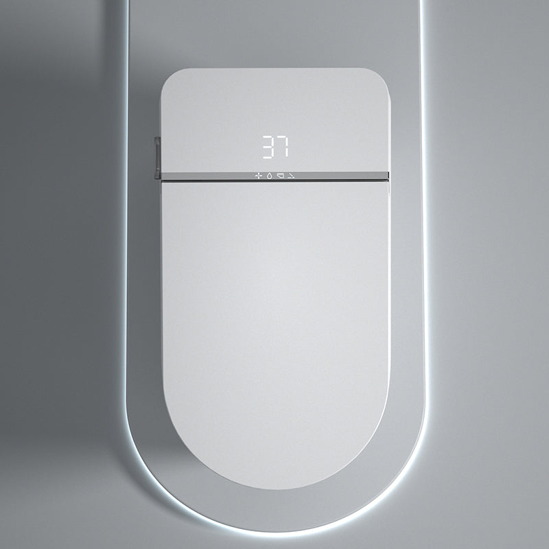 Contemporary White Flush Toilet Seat Included Urine Toilet for Bathroom Clearhalo 'Bathroom Remodel & Bathroom Fixtures' 'Home Improvement' 'home_improvement' 'home_improvement_toilets' 'Toilets & Bidets' 'Toilets' 7033768