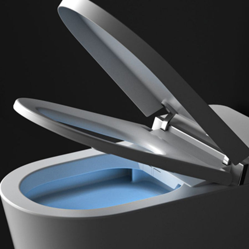 Contemporary White Flush Toilet Seat Included Urine Toilet for Bathroom Clearhalo 'Bathroom Remodel & Bathroom Fixtures' 'Home Improvement' 'home_improvement' 'home_improvement_toilets' 'Toilets & Bidets' 'Toilets' 7033774