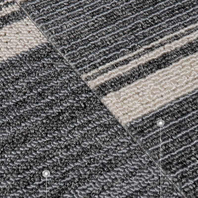 Modern Carpet Tiles Self Adhesive Multi Level Loop Fire Resistant Carpet Tile Clearhalo 'Carpet Tiles & Carpet Squares' 'carpet_tiles_carpet_squares' 'Flooring 'Home Improvement' 'home_improvement' 'home_improvement_carpet_tiles_carpet_squares' Walls and Ceiling' 7033781