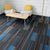 Modern Carpet Tiles Self Adhesive Multi Level Loop Fire Resistant Carpet Tile Black-Blue 40-Piece Set Asphalt Clearhalo 'Carpet Tiles & Carpet Squares' 'carpet_tiles_carpet_squares' 'Flooring 'Home Improvement' 'home_improvement' 'home_improvement_carpet_tiles_carpet_squares' Walls and Ceiling' 7033808