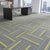 Modern Carpet Tiles Self Adhesive Multi Level Loop Fire Resistant Carpet Tile Gray-Yellow 40-Piece Set Clearhalo 'Carpet Tiles & Carpet Squares' 'carpet_tiles_carpet_squares' 'Flooring 'Home Improvement' 'home_improvement' 'home_improvement_carpet_tiles_carpet_squares' Walls and Ceiling' 7033817