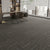 Modern Carpet Tiles Self Adhesive Multi Level Loop Fire Resistant Carpet Tile Milk Gray 40-Piece Set Clearhalo 'Carpet Tiles & Carpet Squares' 'carpet_tiles_carpet_squares' 'Flooring 'Home Improvement' 'home_improvement' 'home_improvement_carpet_tiles_carpet_squares' Walls and Ceiling' 7033836