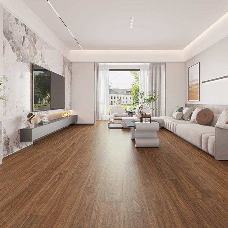 Pine Wood Laminate Rectangular Click Lock Scratch Resistant Indoor Modern Laminate Floor Brown Clearhalo 'Flooring 'Home Improvement' 'home_improvement' 'home_improvement_laminate_flooring' 'Laminate Flooring' 'laminate_flooring' Walls and Ceiling' 7034148