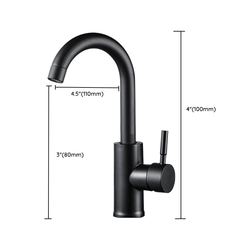 Modern Kitchen Bar Faucet Stainless Steel with Accessories Bar Prep Kitchen Faucet Clearhalo 'Home Improvement' 'home_improvement' 'home_improvement_kitchen_faucets' 'Kitchen Faucets' 'Kitchen Remodel & Kitchen Fixtures' 'Kitchen Sinks & Faucet Components' 'kitchen_faucets' 7034252