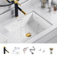 Modern Undermount Vanity Sink Rectangular Porcelain with Overflow Basin Sink 20"L x 16"W x 7"H Sink with Faucet Clearhalo 'Bathroom Remodel & Bathroom Fixtures' 'Bathroom Sinks & Faucet Components' 'Bathroom Sinks' 'bathroom_sink' 'Home Improvement' 'home_improvement' 'home_improvement_bathroom_sink' 7035639