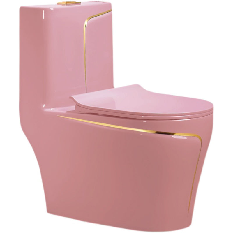 Traditional Ceramic Flush Toilet Floor Mounted Urine Toilet for Washroom Clearhalo 'Bathroom Remodel & Bathroom Fixtures' 'Home Improvement' 'home_improvement' 'home_improvement_toilets' 'Toilets & Bidets' 'Toilets' 7035869
