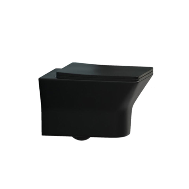 Modern Ceramic Flush Toilet Wall Mount Toilet Bowl for Washroom Clearhalo 'Bathroom Remodel & Bathroom Fixtures' 'Home Improvement' 'home_improvement' 'home_improvement_toilets' 'Toilets & Bidets' 'Toilets' 7035906