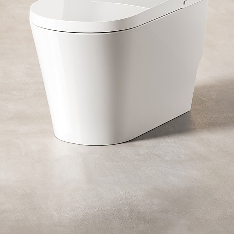 Stain Resistant Smart Toilet Deodorizing Elongated White Floor Mount Bidet Clearhalo 'Bathroom Remodel & Bathroom Fixtures' 'Bidets' 'Home Improvement' 'home_improvement' 'home_improvement_bidets' 'Toilets & Bidets' 7036466