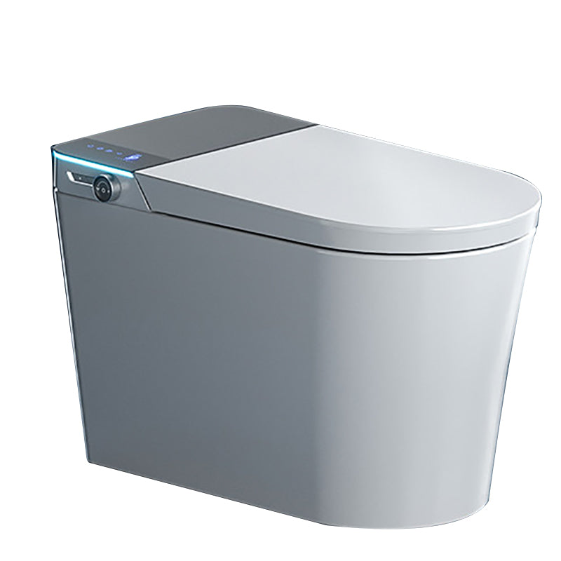 Elongated Smart Toilet Stain Resistant Deodorizing White Floor Mount Bidet Clearhalo 'Bathroom Remodel & Bathroom Fixtures' 'Bidets' 'Home Improvement' 'home_improvement' 'home_improvement_bidets' 'Toilets & Bidets' 7036475