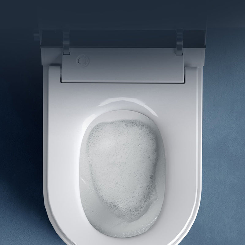 Elongated Smart Toilet Stain Resistant Deodorizing White Floor Mount Bidet Clearhalo 'Bathroom Remodel & Bathroom Fixtures' 'Bidets' 'Home Improvement' 'home_improvement' 'home_improvement_bidets' 'Toilets & Bidets' 7036479