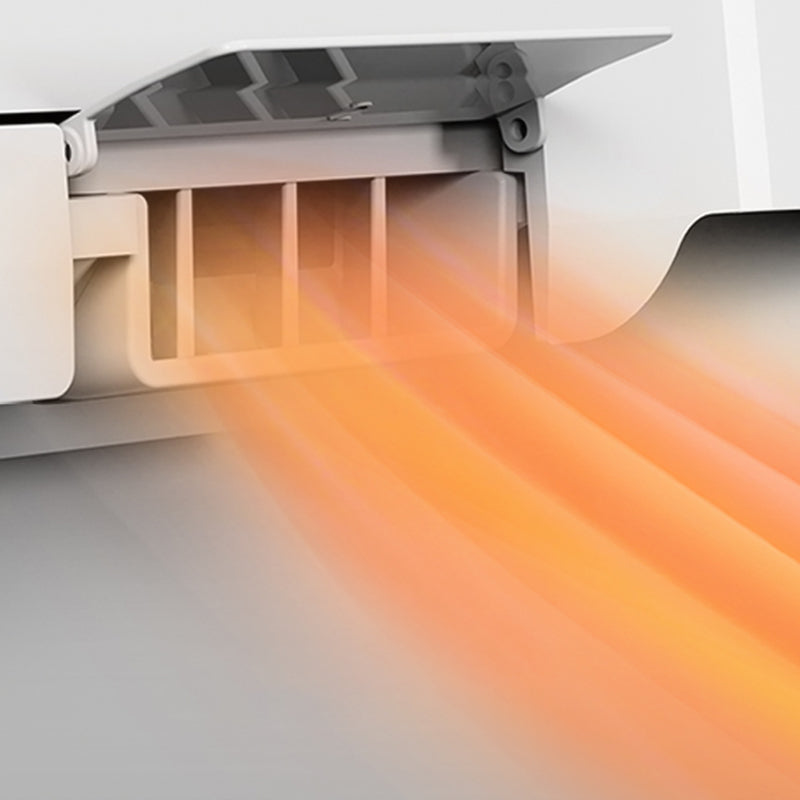 White Bidet Ceramic Heated Seat Elongated Foot Sensor Flush Smart Bidet in Tankless Clearhalo 'Bathroom Remodel & Bathroom Fixtures' 'Bidets' 'Home Improvement' 'home_improvement' 'home_improvement_bidets' 'Toilets & Bidets' 7036504