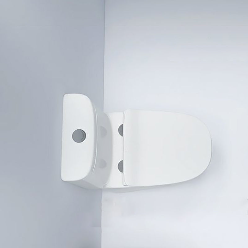 Black Smart Toilet Antimicrobial Foot Sensor Elongated Wall Hung Toilet Set Clearhalo 'Bathroom Remodel & Bathroom Fixtures' 'Bidets' 'Home Improvement' 'home_improvement' 'home_improvement_bidets' 'Toilets & Bidets' 7036561