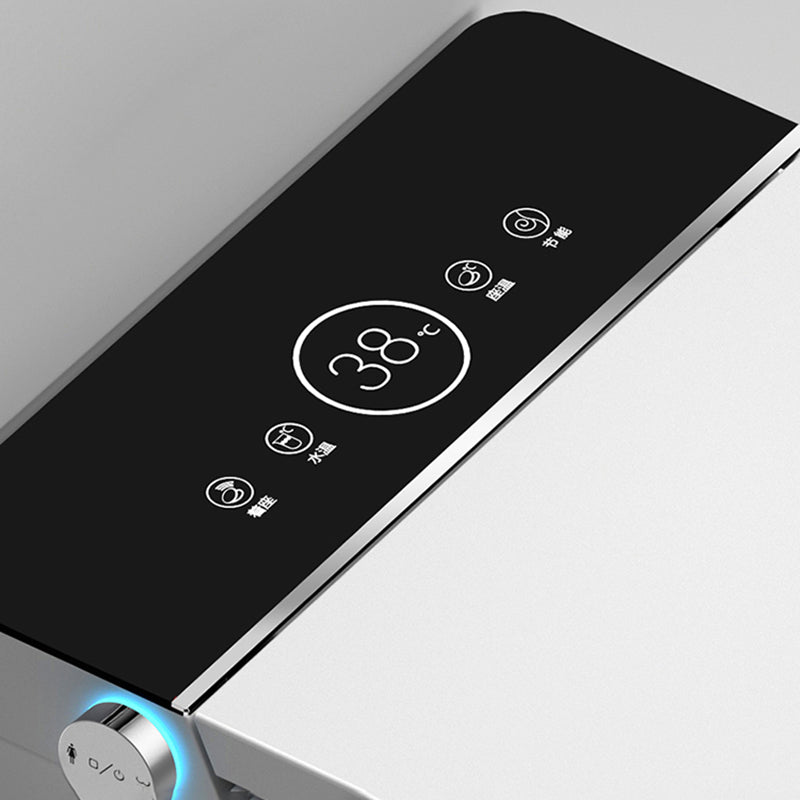 Contemporary White Wall Hung Toilet Set with Water Pressure Control Clearhalo 'Bathroom Remodel & Bathroom Fixtures' 'Bidets' 'Home Improvement' 'home_improvement' 'home_improvement_bidets' 'Toilets & Bidets' 7036666