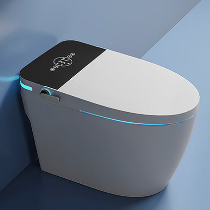 Contemporary White Deodorizing Floor Standing Bidet in White Finish No Clearhalo 'Bathroom Remodel & Bathroom Fixtures' 'Bidets' 'Home Improvement' 'home_improvement' 'home_improvement_bidets' 'Toilets & Bidets' 7036679