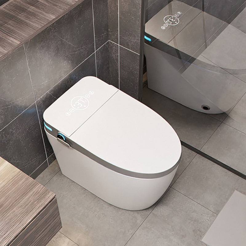 Contemporary Elongated Ceramic Dryer Water Pressure Control Floor Standing Bidet Clearhalo 'Bathroom Remodel & Bathroom Fixtures' 'Bidets' 'Home Improvement' 'home_improvement' 'home_improvement_bidets' 'Toilets & Bidets' 7036755