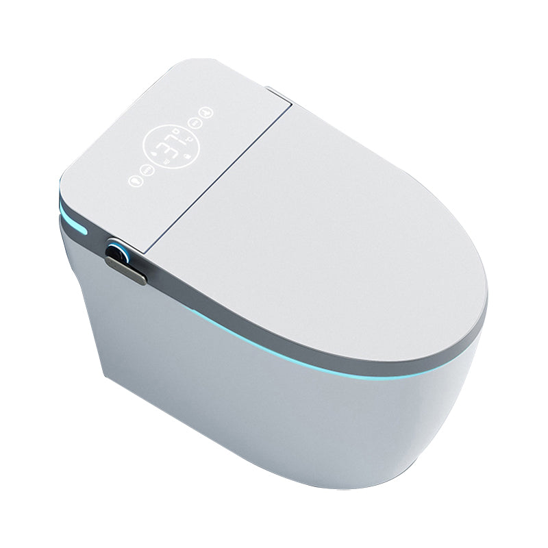 Contemporary Elongated Ceramic Dryer Water Pressure Control Floor Standing Bidet Clearhalo 'Bathroom Remodel & Bathroom Fixtures' 'Bidets' 'Home Improvement' 'home_improvement' 'home_improvement_bidets' 'Toilets & Bidets' 7036760