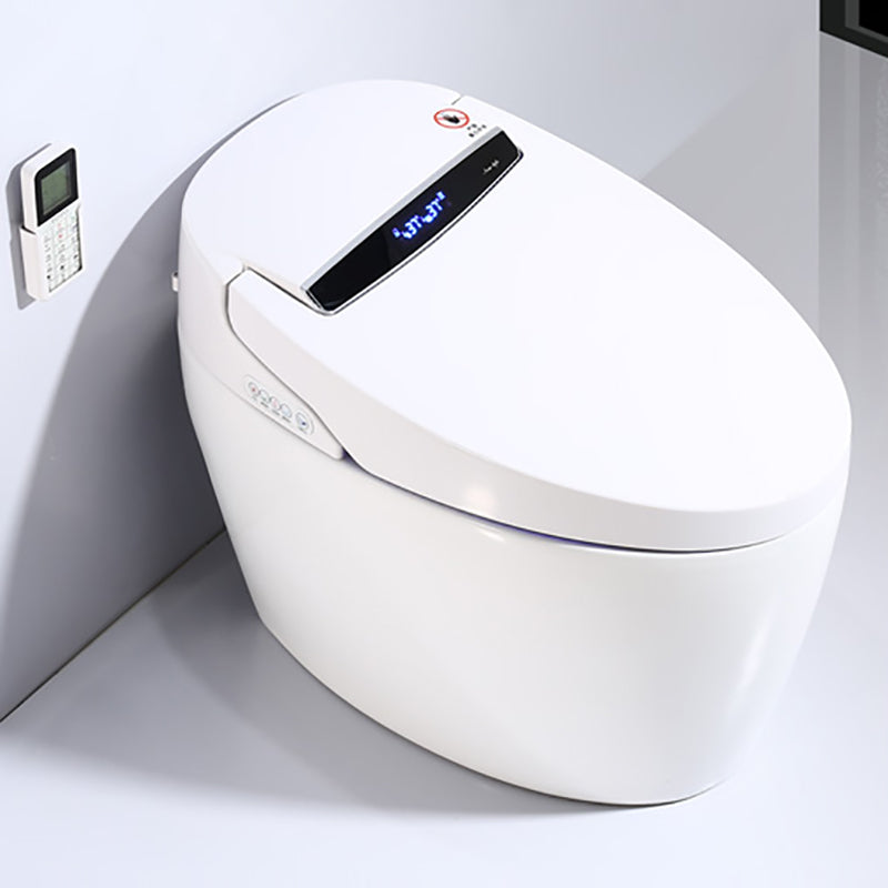 Contemporary Elongated Ceramic Dryer Water Pressure Control Floor Standing Bidet Beige Clearhalo 'Bathroom Remodel & Bathroom Fixtures' 'Bidets' 'Home Improvement' 'home_improvement' 'home_improvement_bidets' 'Toilets & Bidets' 7036763