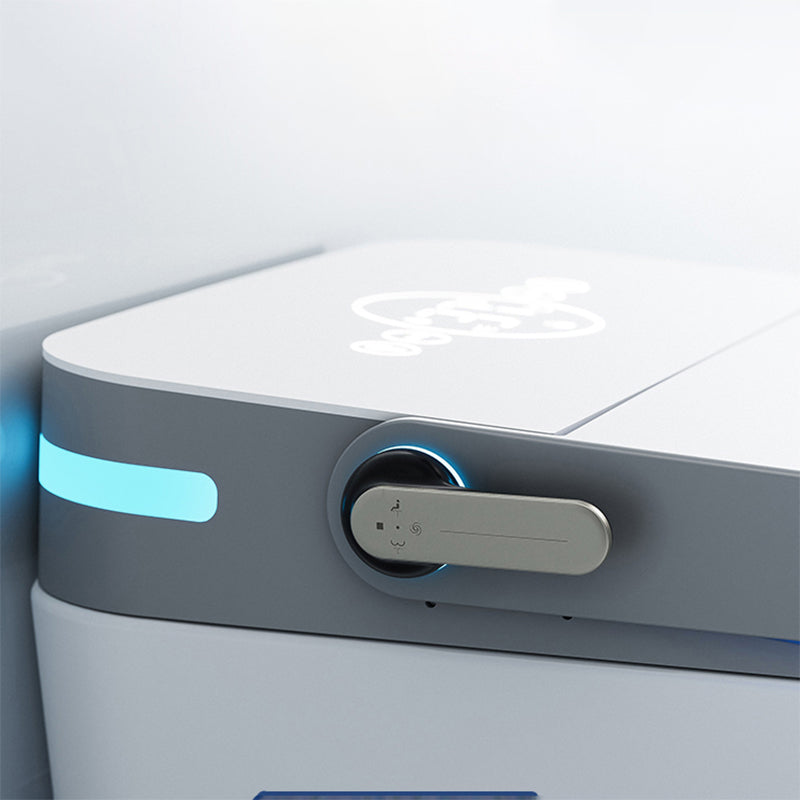 Contemporary Elongated Ceramic Dryer Water Pressure Control Floor Standing Bidet Clearhalo 'Bathroom Remodel & Bathroom Fixtures' 'Bidets' 'Home Improvement' 'home_improvement' 'home_improvement_bidets' 'Toilets & Bidets' 7036764