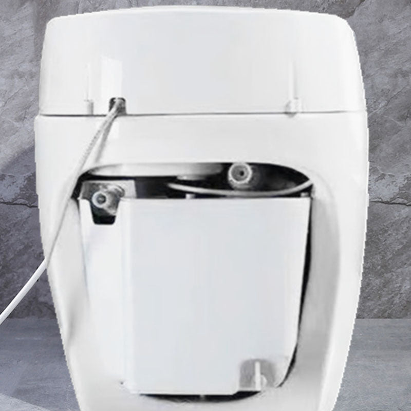 Ceramic Bidets Elongated White Contemporary Foot Sensor Smart Toilet Clearhalo 'Bathroom Remodel & Bathroom Fixtures' 'Bidets' 'Home Improvement' 'home_improvement' 'home_improvement_bidets' 'Toilets & Bidets' 7036890