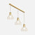 Bulb Cage Kitchen Ceiling Lighting Metal 3 Bulbs Vintage Stylish Pendant Light in Gold Finish Gold B Clearhalo 'Art Deco Pendants' 'Cast Iron' 'Ceiling Lights' 'Ceramic' 'Crystal' 'Industrial Pendants' 'Industrial' 'Metal' 'Middle Century Pendants' 'Pendant Lights' 'Pendants' 'Tiffany' Lighting' 70368