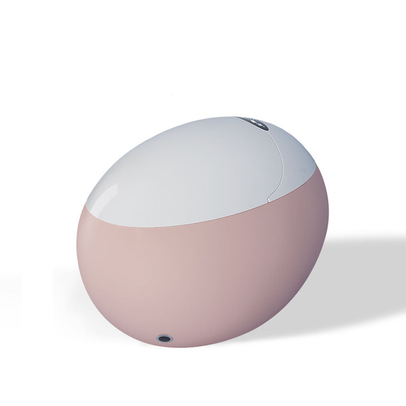 White and pink Deodorizing Floor Standing Bidet with Heated Seat Clearhalo 'Bathroom Remodel & Bathroom Fixtures' 'Bidets' 'Home Improvement' 'home_improvement' 'home_improvement_bidets' 'Toilets & Bidets' 7036907