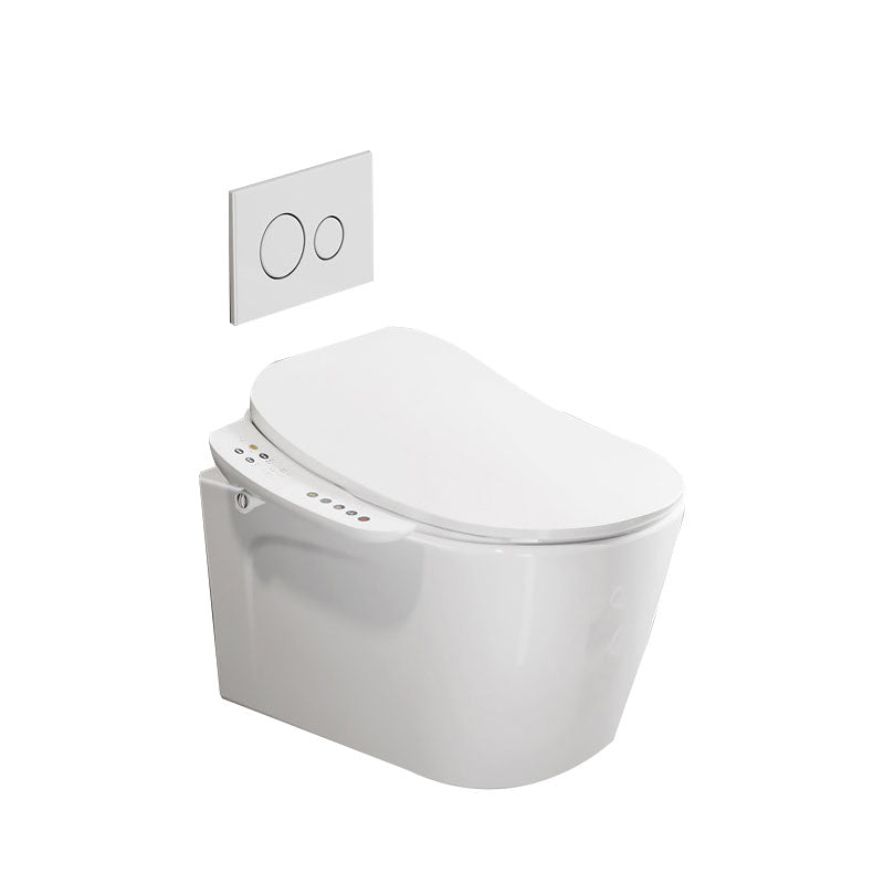 Wall Mounted Bidet with Bidet and Seat without Water Pressure Control for Home 16"L x 20"W x 12"H Clearhalo 'Bathroom Remodel & Bathroom Fixtures' 'Bidets' 'Home Improvement' 'home_improvement' 'home_improvement_bidets' 'Toilets & Bidets' 7036972
