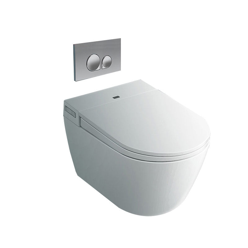 Wall Mounted Bidet with Bidet and Seat without Water Pressure Control for Home 15"L x 18"W x 12"H Clearhalo 'Bathroom Remodel & Bathroom Fixtures' 'Bidets' 'Home Improvement' 'home_improvement' 'home_improvement_bidets' 'Toilets & Bidets' 7036974