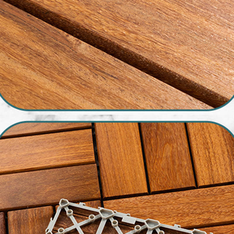 Striped Pattern Snapping Decking Tiles Composite Tile Kit Outdoor Patio Clearhalo 'Home Improvement' 'home_improvement' 'home_improvement_outdoor_deck_tiles_planks' 'Outdoor Deck Tiles & Planks' 'Outdoor Flooring & Tile' 'Outdoor Remodel' 'outdoor_deck_tiles_planks' 7037617