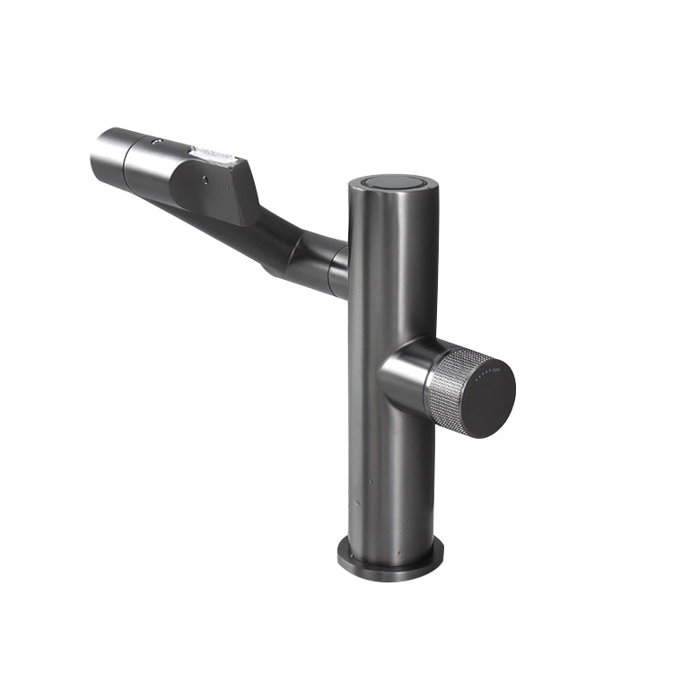 Modern Vessel Sink Faucet Solid Color Vessel Sink Bathroom Faucet Clearhalo 'Bathroom Remodel & Bathroom Fixtures' 'Bathroom Sink Faucets' 'Bathroom Sinks & Faucet Components' 'bathroom_sink_faucets' 'Home Improvement' 'home_improvement' 'home_improvement_bathroom_sink_faucets' 7037651