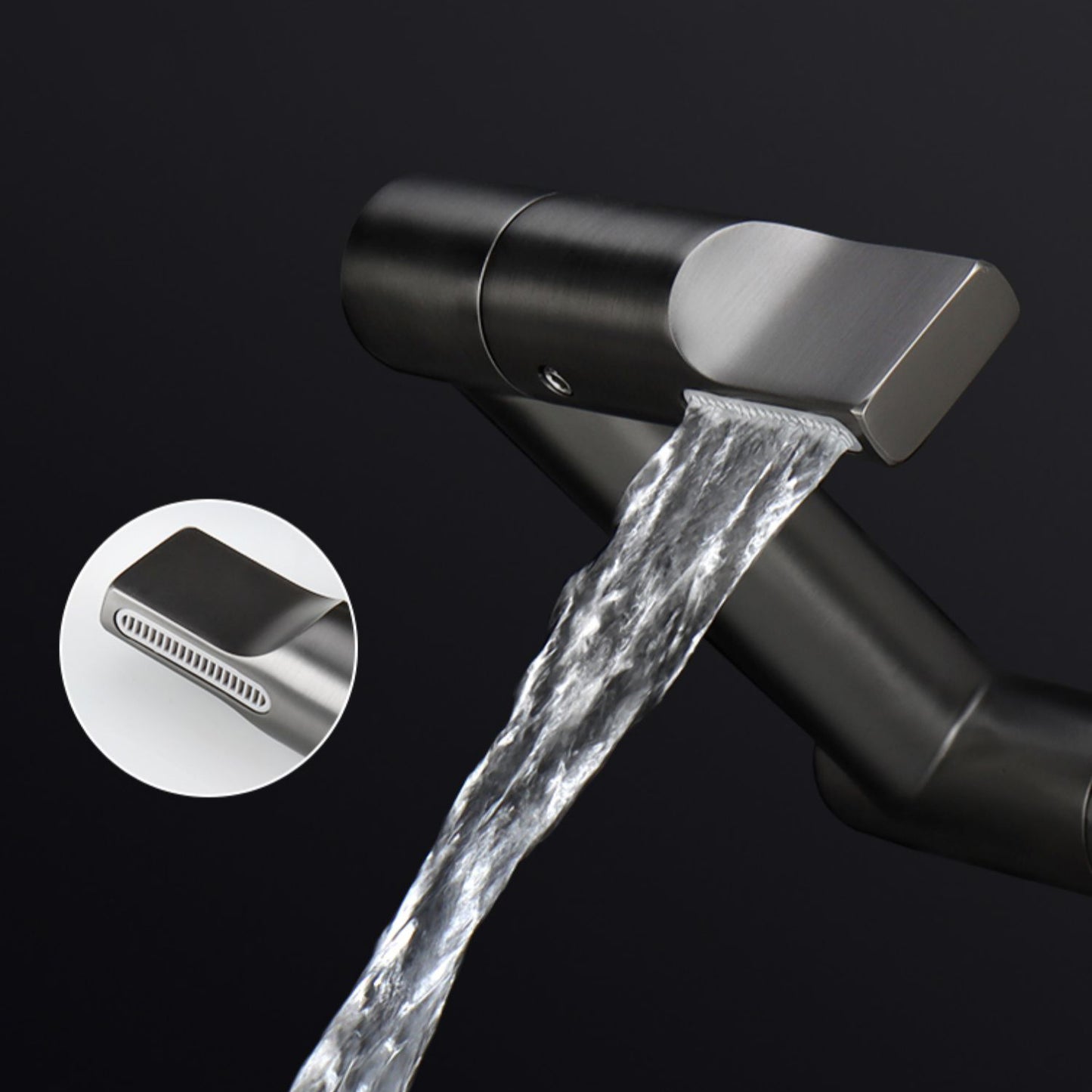 Modern Vessel Sink Faucet Solid Color Vessel Sink Bathroom Faucet Clearhalo 'Bathroom Remodel & Bathroom Fixtures' 'Bathroom Sink Faucets' 'Bathroom Sinks & Faucet Components' 'bathroom_sink_faucets' 'Home Improvement' 'home_improvement' 'home_improvement_bathroom_sink_faucets' 7037655