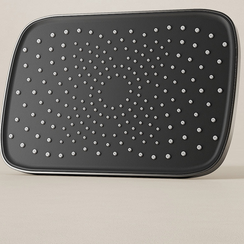 Modern Shower Trim Brass Adjustable Spray Pattern Thermostatic Shower Set Clearhalo 'Bathroom Remodel & Bathroom Fixtures' 'Home Improvement' 'home_improvement' 'home_improvement_shower_faucets' 'Shower Faucets & Systems' 'shower_faucets' 'Showers & Bathtubs Plumbing' 'Showers & Bathtubs' 7037885