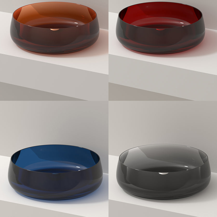 Modern Vessel Bathroom Sink No Craftsmanship Resin Wash Stand Clearhalo 'Bathroom Remodel & Bathroom Fixtures' 'Bathroom Sinks & Faucet Components' 'Bathroom Sinks' 'bathroom_sink' 'Home Improvement' 'home_improvement' 'home_improvement_bathroom_sink' 7039715