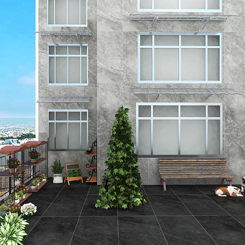 Rectangle Floor Tile Straight Edge Pure Color Floor Tile for Living Room Clearhalo 'Floor Tiles & Wall Tiles' 'floor_tiles_wall_tiles' 'Flooring 'Home Improvement' 'home_improvement' 'home_improvement_floor_tiles_wall_tiles' Walls and Ceiling' 7043684