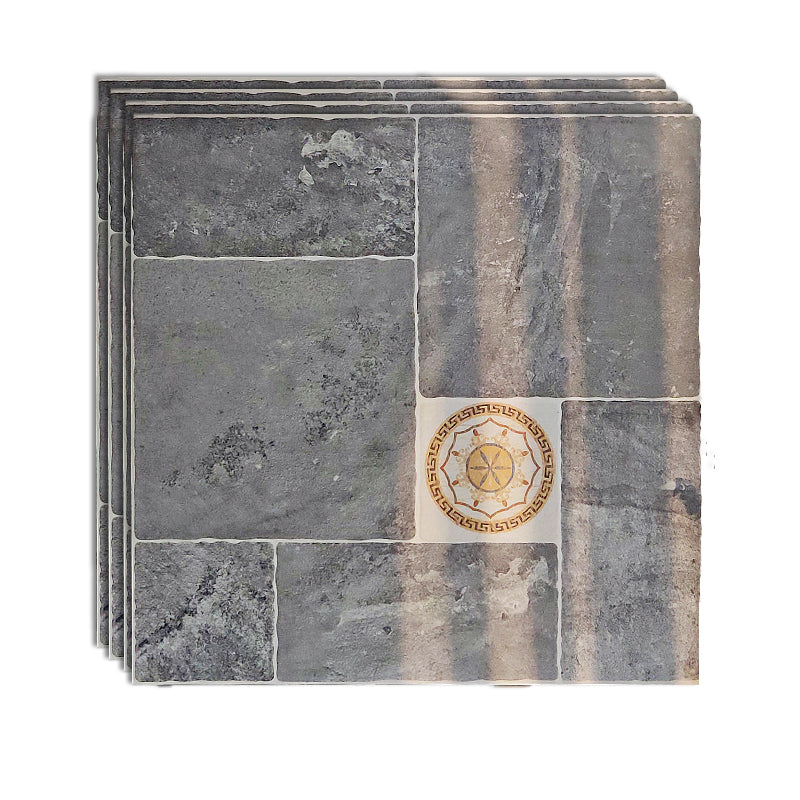Square Floor Tile Straight Edge Singular Vintage Floor Tile for Outdoor Floor Grey Clearhalo 'Floor Tiles & Wall Tiles' 'floor_tiles_wall_tiles' 'Flooring 'Home Improvement' 'home_improvement' 'home_improvement_floor_tiles_wall_tiles' Walls and Ceiling' 7043789