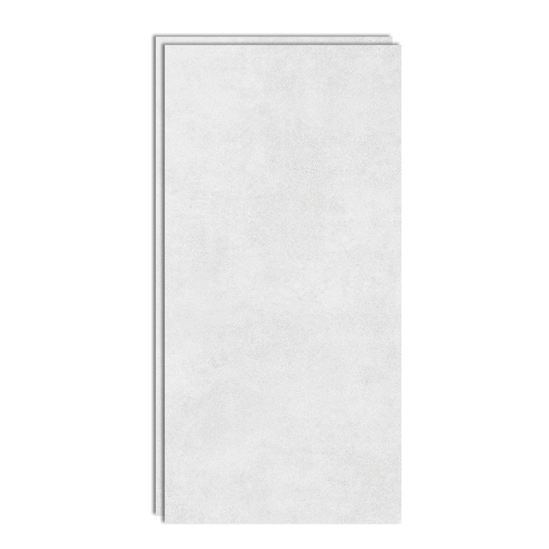 Floor Tile Straight Edge Pure Color Square Singular Floor Tile for Living Room Ivory Clearhalo 'Floor Tiles & Wall Tiles' 'floor_tiles_wall_tiles' 'Flooring 'Home Improvement' 'home_improvement' 'home_improvement_floor_tiles_wall_tiles' Walls and Ceiling' 7043818