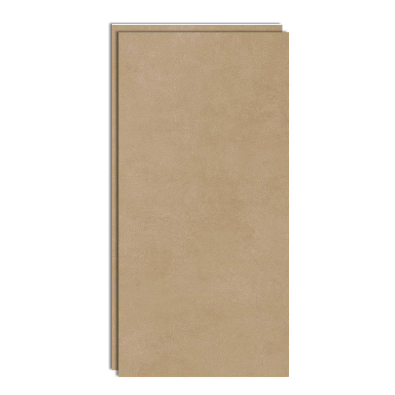 Floor Tile Straight Edge Pure Color Square Singular Floor Tile for Living Room Brown Yellow Clearhalo 'Floor Tiles & Wall Tiles' 'floor_tiles_wall_tiles' 'Flooring 'Home Improvement' 'home_improvement' 'home_improvement_floor_tiles_wall_tiles' Walls and Ceiling' 7043831