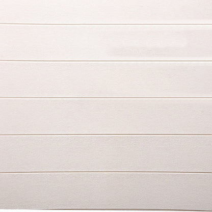 Modern Tin Backsplash Paneling Smooth Wall Ceiling Wood Grain Design Set of 1 White Clearhalo 'Flooring 'Home Improvement' 'home_improvement' 'home_improvement_wall_paneling' 'Wall Paneling' 'wall_paneling' 'Walls & Ceilings' Walls and Ceiling' 7043919