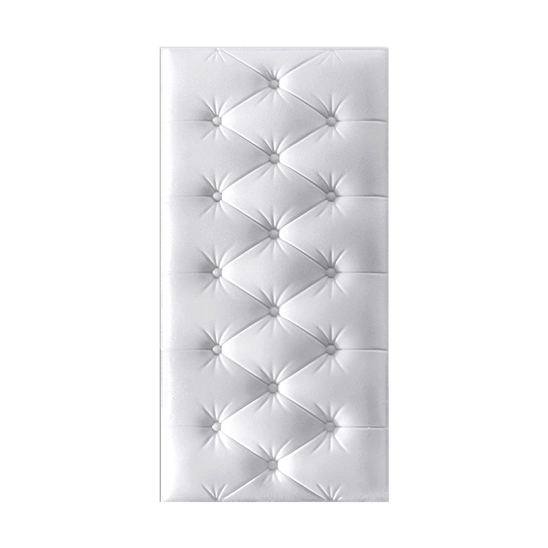 Contemporary Wainscoting Peel and Press Wainscoting with Cushion Clearhalo 'Flooring 'Home Improvement' 'home_improvement' 'home_improvement_wall_paneling' 'Wall Paneling' 'wall_paneling' 'Walls & Ceilings' Walls and Ceiling' 7043948