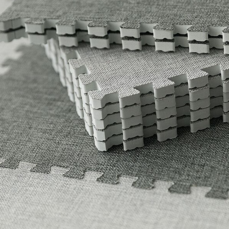 Carpet Tile Non-Skid Fade Resistant Solid Color Interlocking Carpet Tiles Dining Room Clearhalo 'Carpet Tiles & Carpet Squares' 'carpet_tiles_carpet_squares' 'Flooring 'Home Improvement' 'home_improvement' 'home_improvement_carpet_tiles_carpet_squares' Walls and Ceiling' 7044057