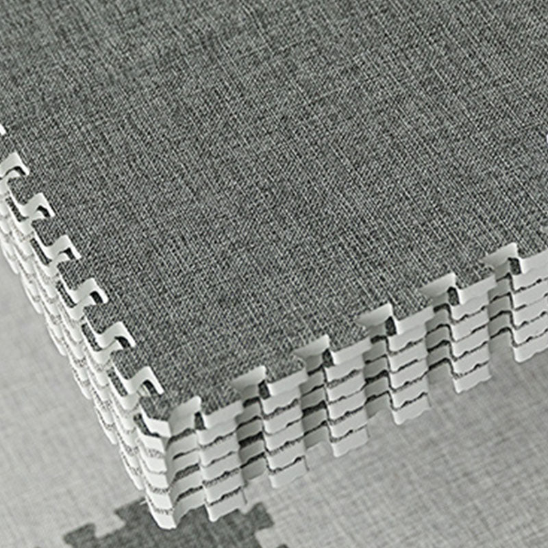 Carpet Tile Non-Skid Fade Resistant Solid Color Interlocking Carpet Tiles Dining Room Clearhalo 'Carpet Tiles & Carpet Squares' 'carpet_tiles_carpet_squares' 'Flooring 'Home Improvement' 'home_improvement' 'home_improvement_carpet_tiles_carpet_squares' Walls and Ceiling' 7044072