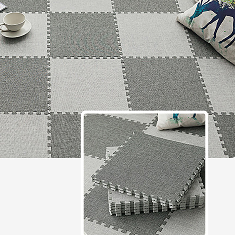 Carpet Tile Non-Skid Fade Resistant Solid Color Interlocking Carpet Tiles Living Room Clearhalo 'Carpet Tiles & Carpet Squares' 'carpet_tiles_carpet_squares' 'Flooring 'Home Improvement' 'home_improvement' 'home_improvement_carpet_tiles_carpet_squares' Walls and Ceiling' 7044084