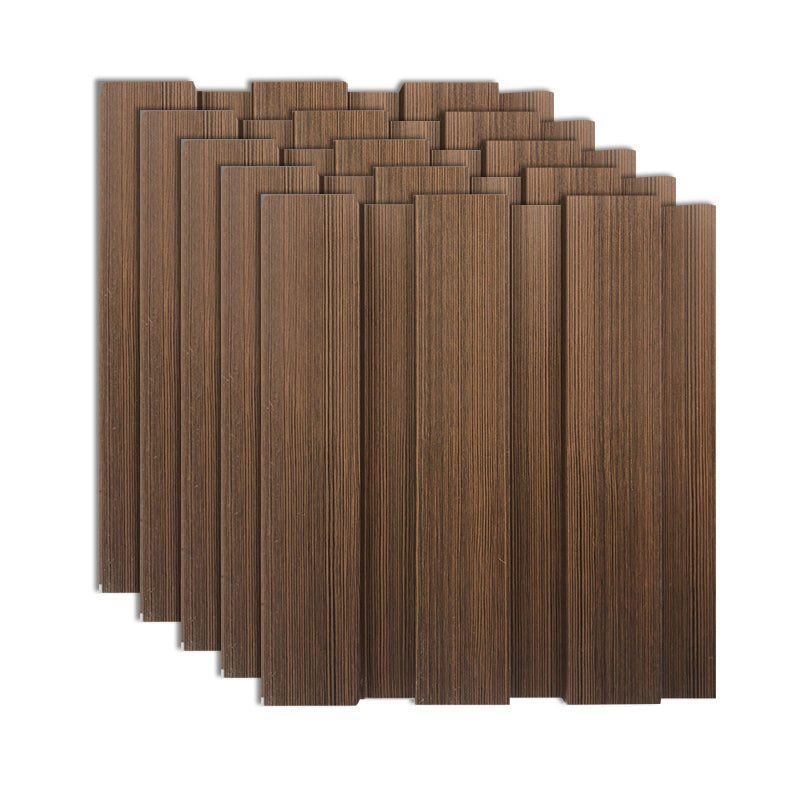 Traditional Backsplash Panels Wood Staple 3D Embossed Waterproof Wall Plank Brown Clearhalo 'Flooring 'Home Improvement' 'home_improvement' 'home_improvement_wall_paneling' 'Wall Paneling' 'wall_paneling' 'Walls & Ceilings' Walls and Ceiling' 7044197