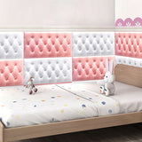 Modern Wall Covering Paneling Smooth Wall Interior Upholstered Plank Set of 4 Clearhalo 'Flooring 'Home Improvement' 'home_improvement' 'home_improvement_wall_paneling' 'Wall Paneling' 'wall_paneling' 'Walls & Ceilings' Walls and Ceiling' 7044236