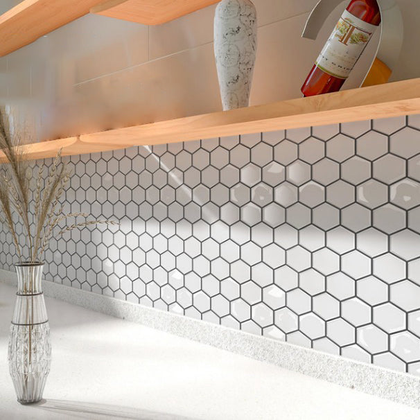 Square Peel and Stick Backsplash Modern Plastic Peel and Stick Backsplash Clearhalo 'Flooring 'Home Improvement' 'home_improvement' 'home_improvement_peel_stick_blacksplash' 'Peel & Stick Backsplash Tile' 'peel_stick_blacksplash' 'Walls & Ceilings' Walls and Ceiling' 7044254