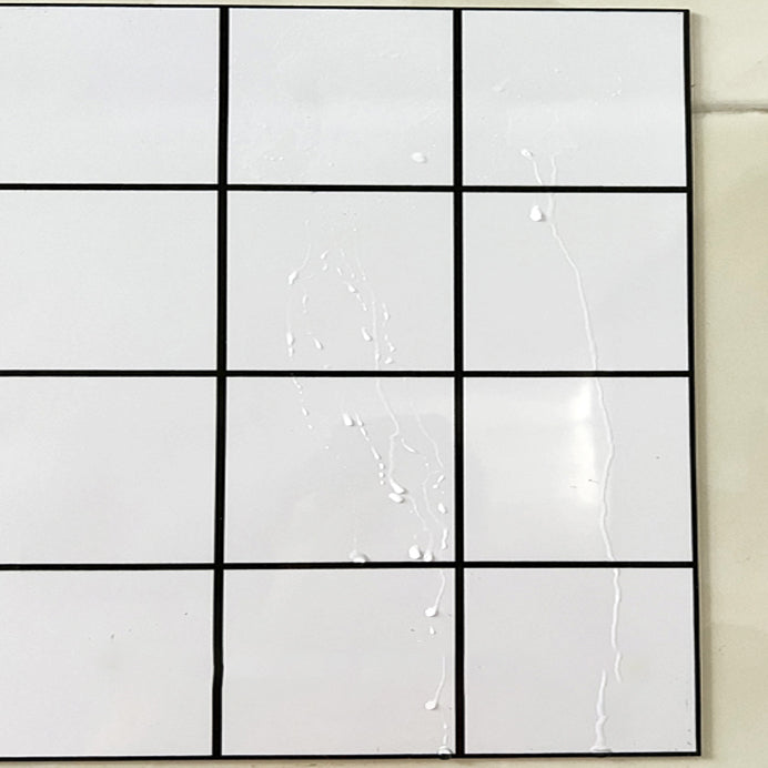 PVC Rectangular 10 Pack 12" X 23" Peel & Stick Mosaic Tile Kitchen and Bathroom Clearhalo 'Flooring 'Home Improvement' 'home_improvement' 'home_improvement_peel_stick_blacksplash' 'Peel & Stick Backsplash Tile' 'peel_stick_blacksplash' 'Walls & Ceilings' Walls and Ceiling' 7044289