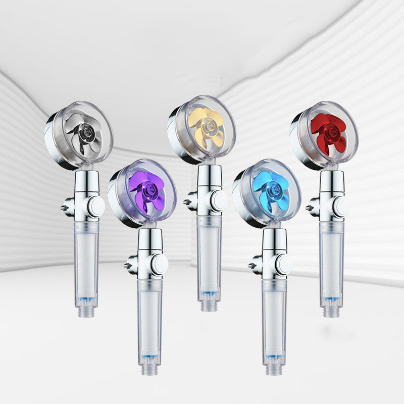 Modern Shower Combo Plastic Adjustable Shower Head Shower Head Combo Clearhalo 'Bathroom Remodel & Bathroom Fixtures' 'Home Improvement' 'home_improvement' 'home_improvement_shower_heads' 'Shower Heads' 'shower_heads' 'Showers & Bathtubs Plumbing' 'Showers & Bathtubs' 7044361